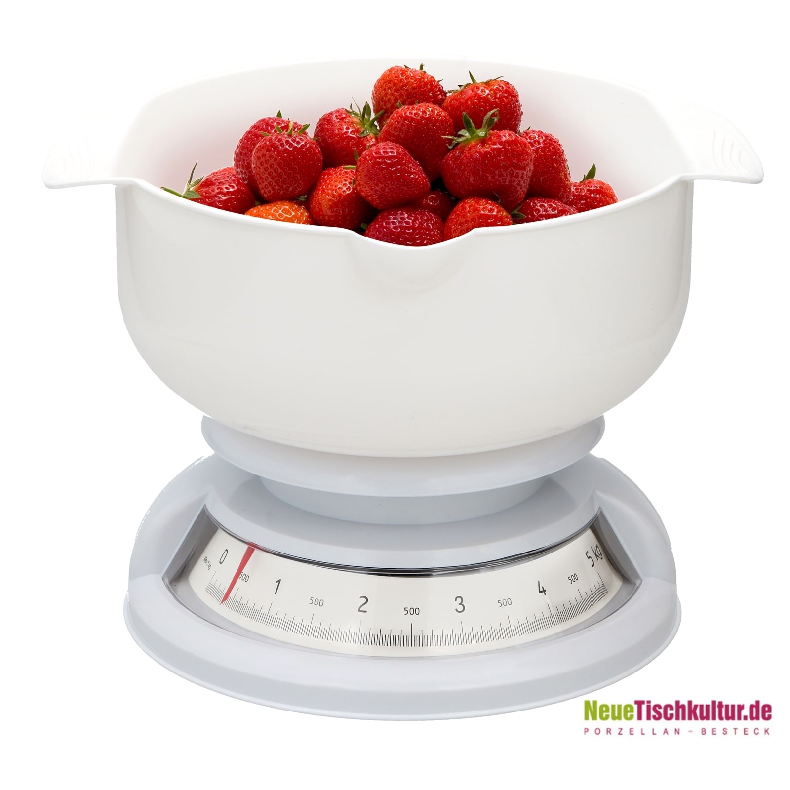 neuetischkultur K&uuml;chenwaage mit Sch&uuml;ssel bis zu 5 kg 