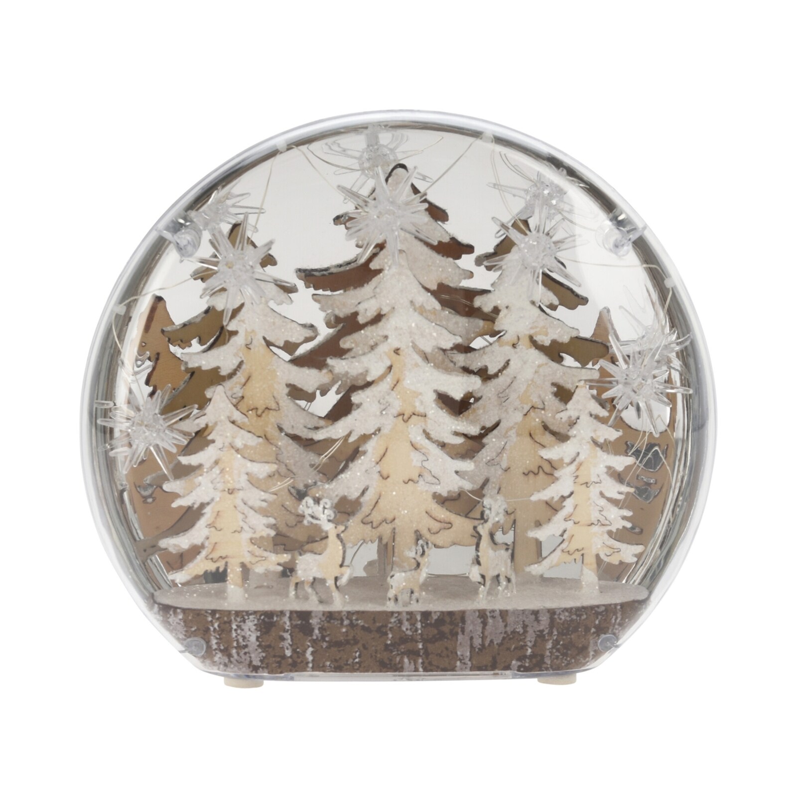 HTI-Living Weihnachtsdeko Kuppel, LED Wald 