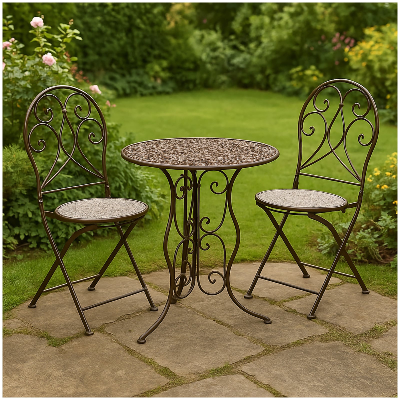 HTI-Living Tischgruppe Lani Antik 