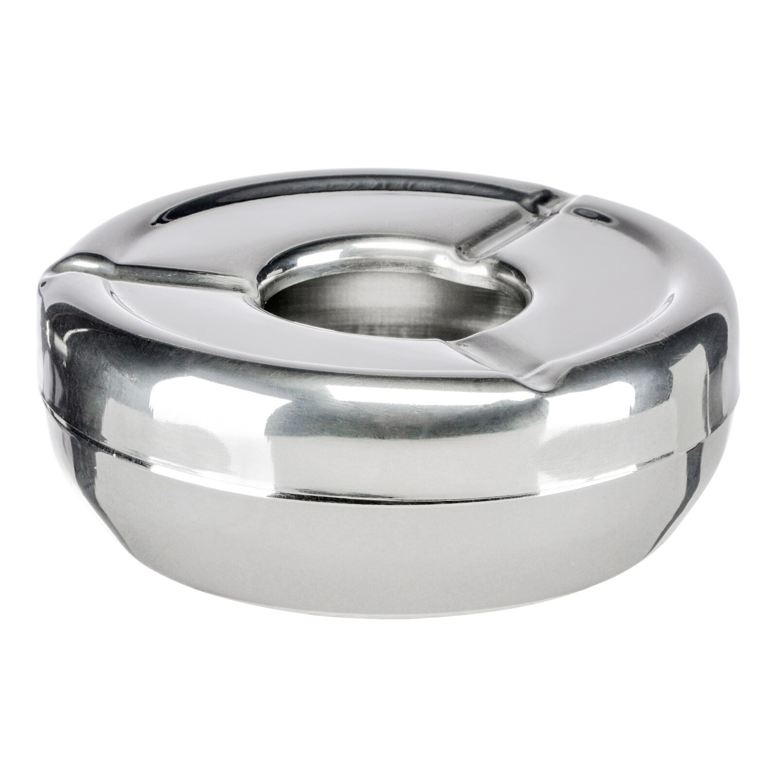 HTI-Living Aschenbecher aus Edelstahl 