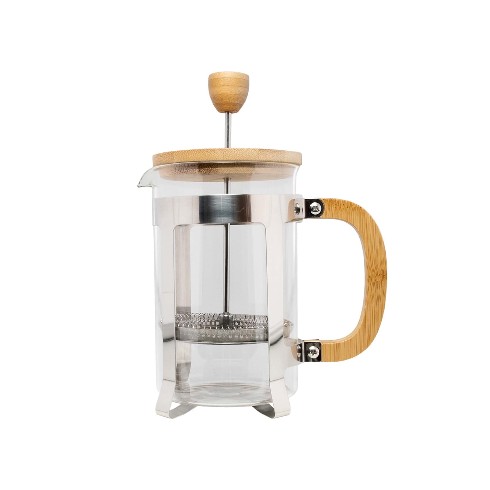 neuetischkultur Kaffeebereiter Glas Bamboo Deckel/Griff 