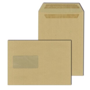 HTI-Living Versandtasche mit Fenster 500 St., selbstklebend DIN C5 