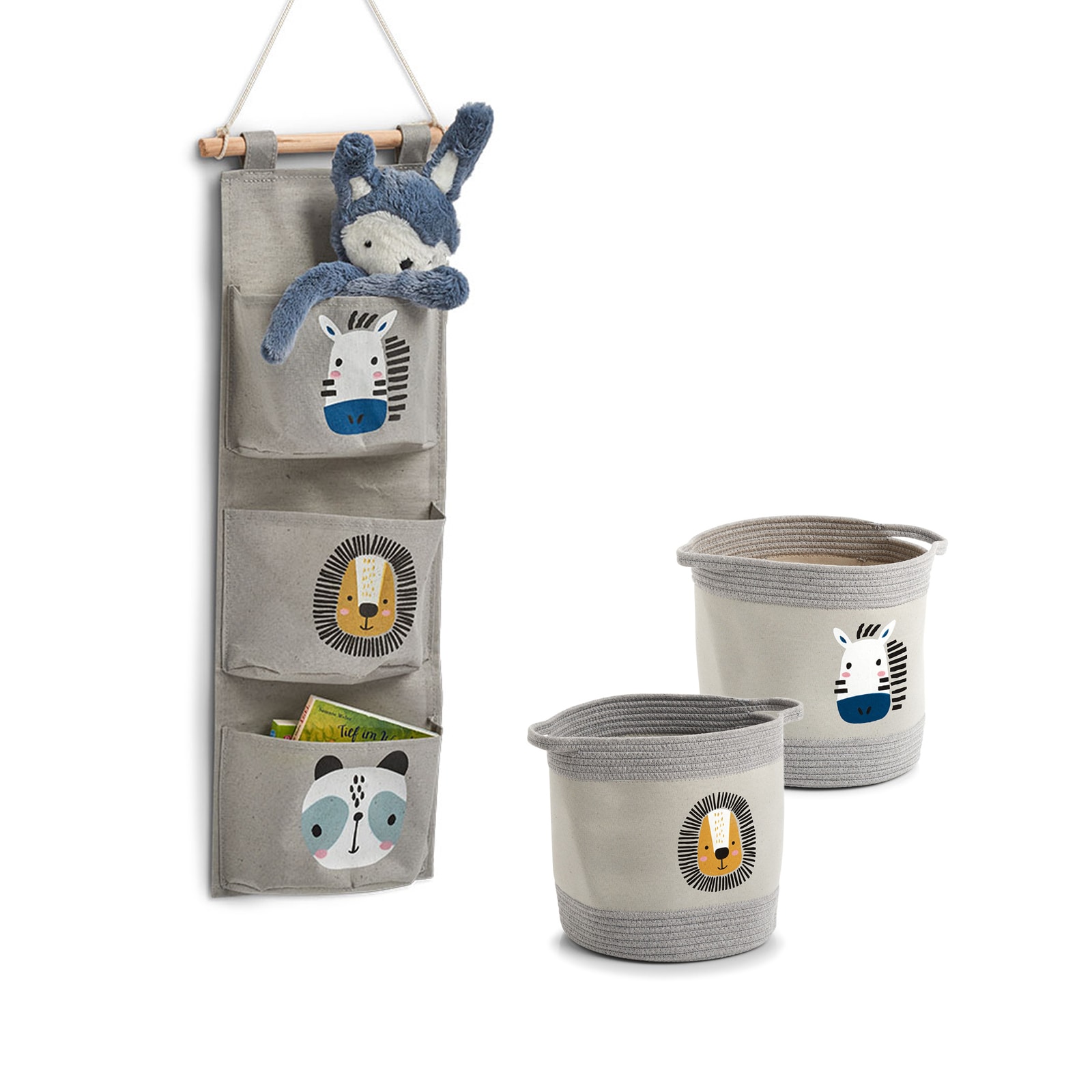 HTI-Living Aufbewahrung Animal 3er-Set 