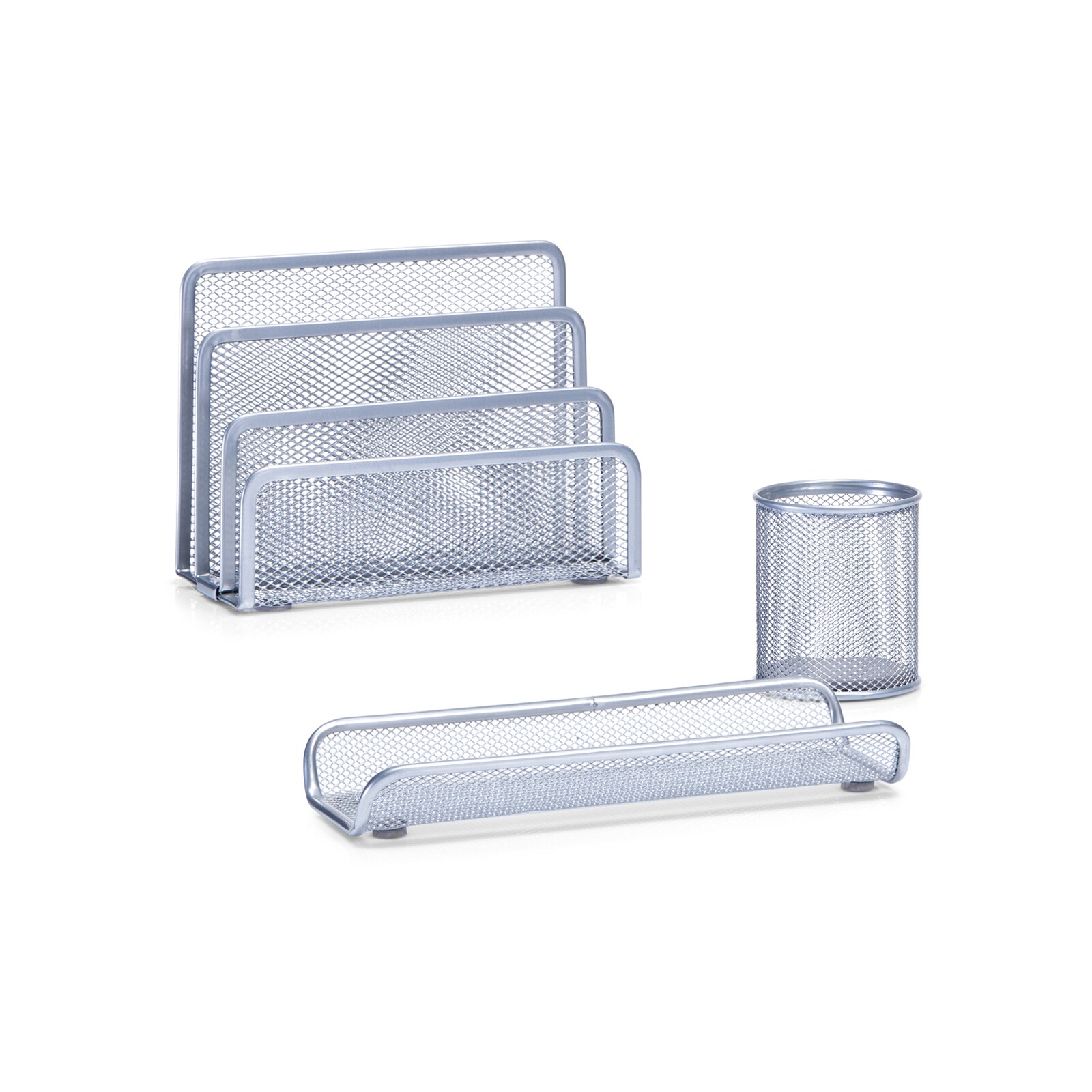 HTI-Living Schreibtischorganizer 3-teilig mit Briefbox 