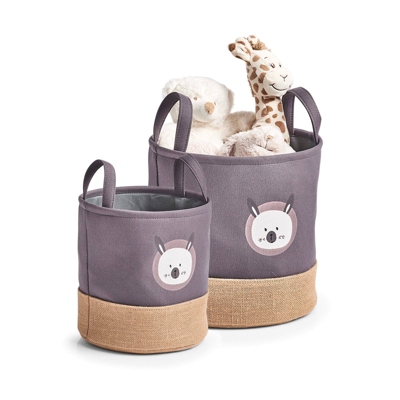 HTI-Living Aufbewahrungsk&ouml;rbe Hase 2er-Set 