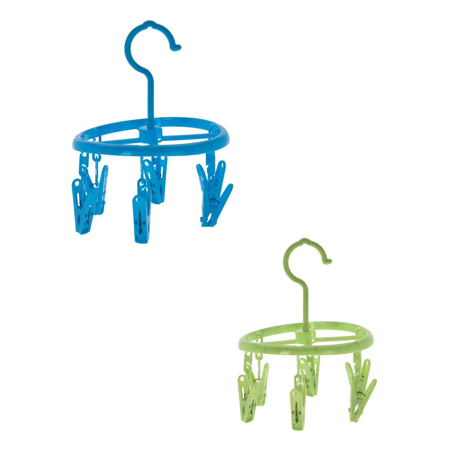 HTI-Living W&auml;schetrockner Mini 2er Set inkl. je 6 Klammern 