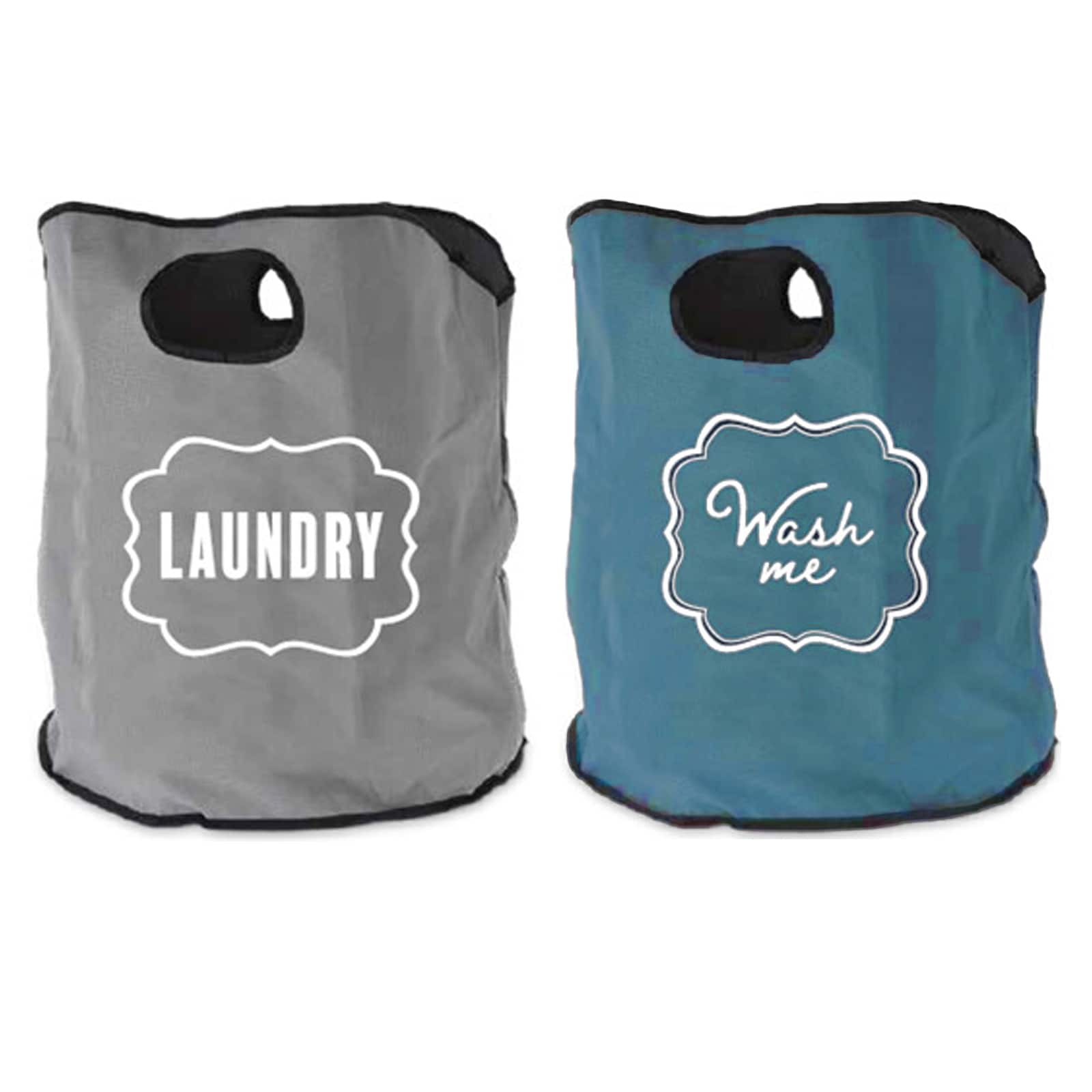 HTI-Living W&auml;schesack 2er Set Laundry 
