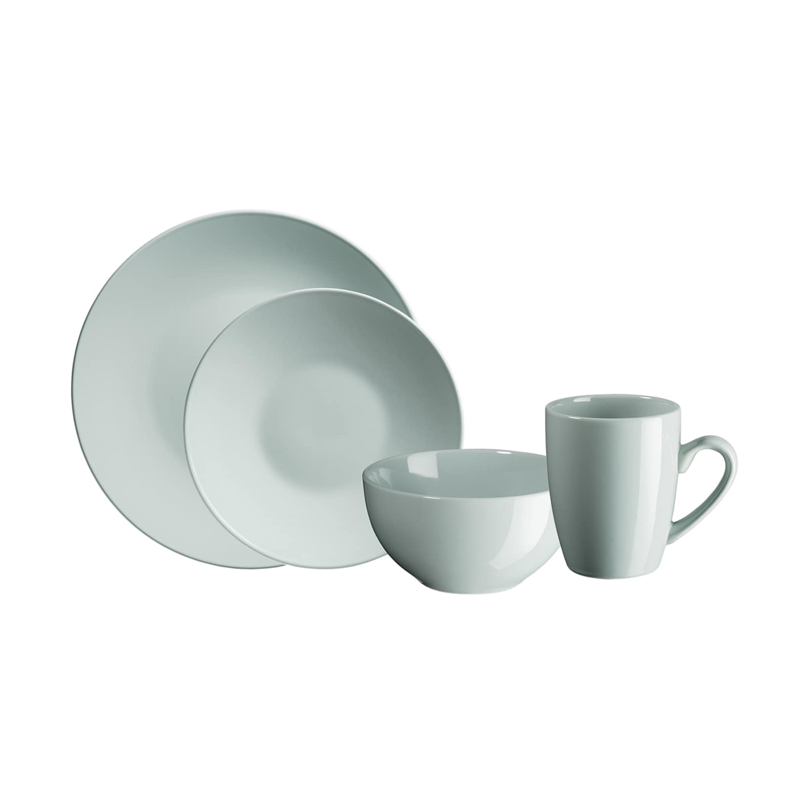 neuetischkultur Kombiservice 16-teilig Pastell Selection Mint 