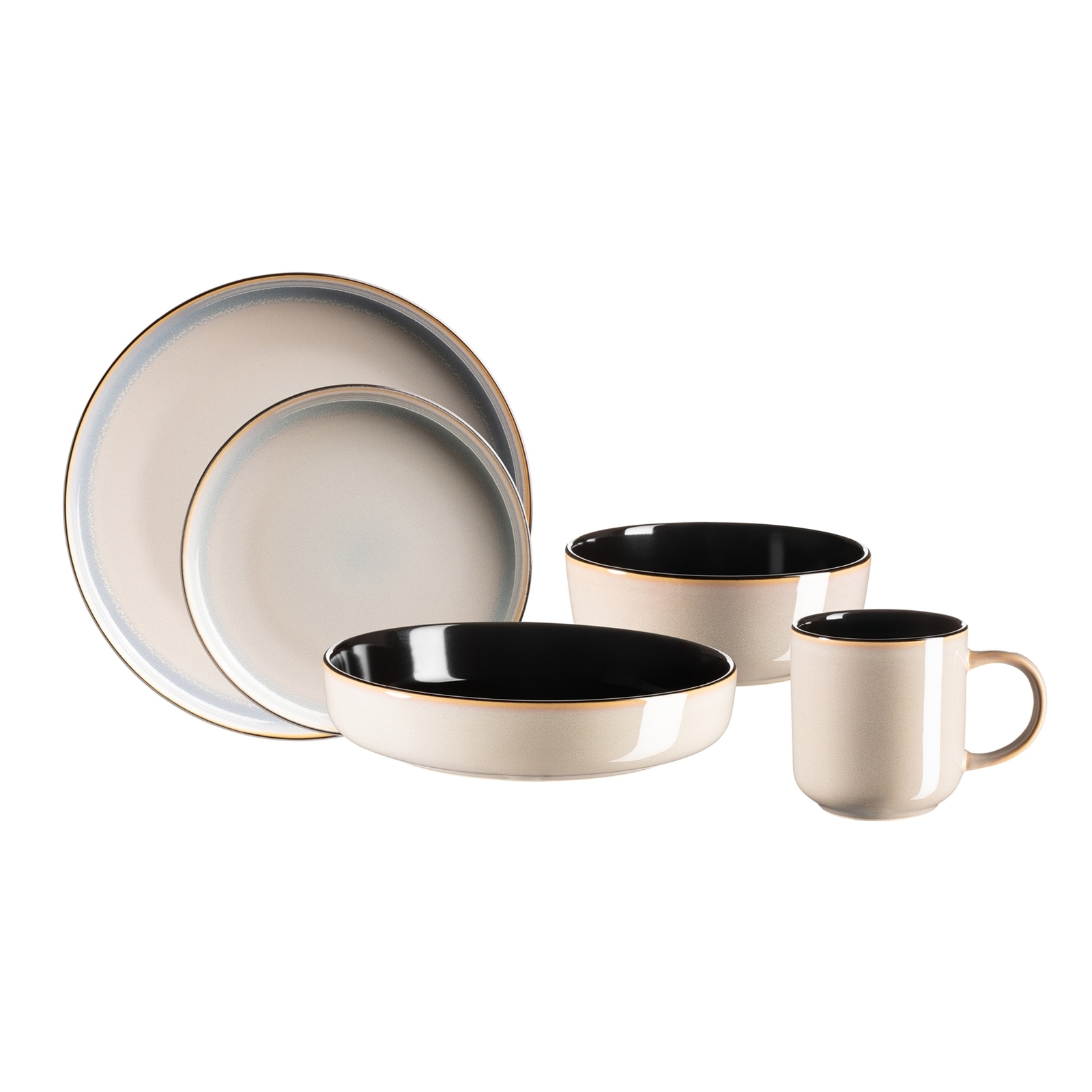 neuetischkultur Kombiservice 10-teilig Alenia Beige 