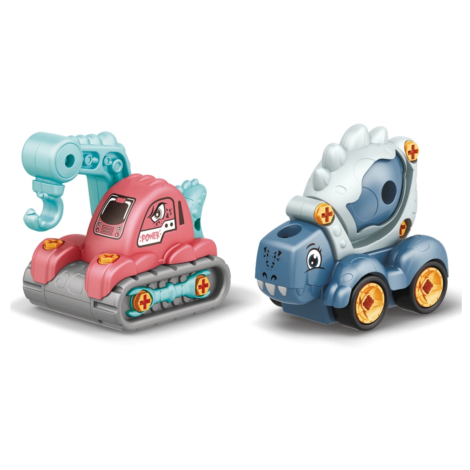 HTI-Living Auto Dino, Bagger 2 St&uuml;ck, sortiert Spielzeug 