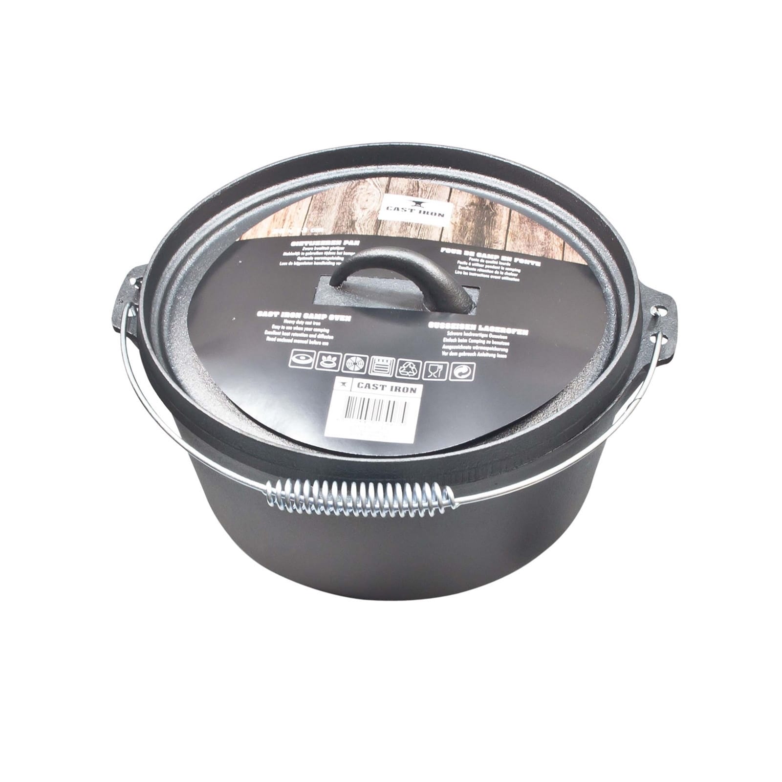neuetischkultur Gusseisentopf &Oslash; 28 cm mit Deckel 