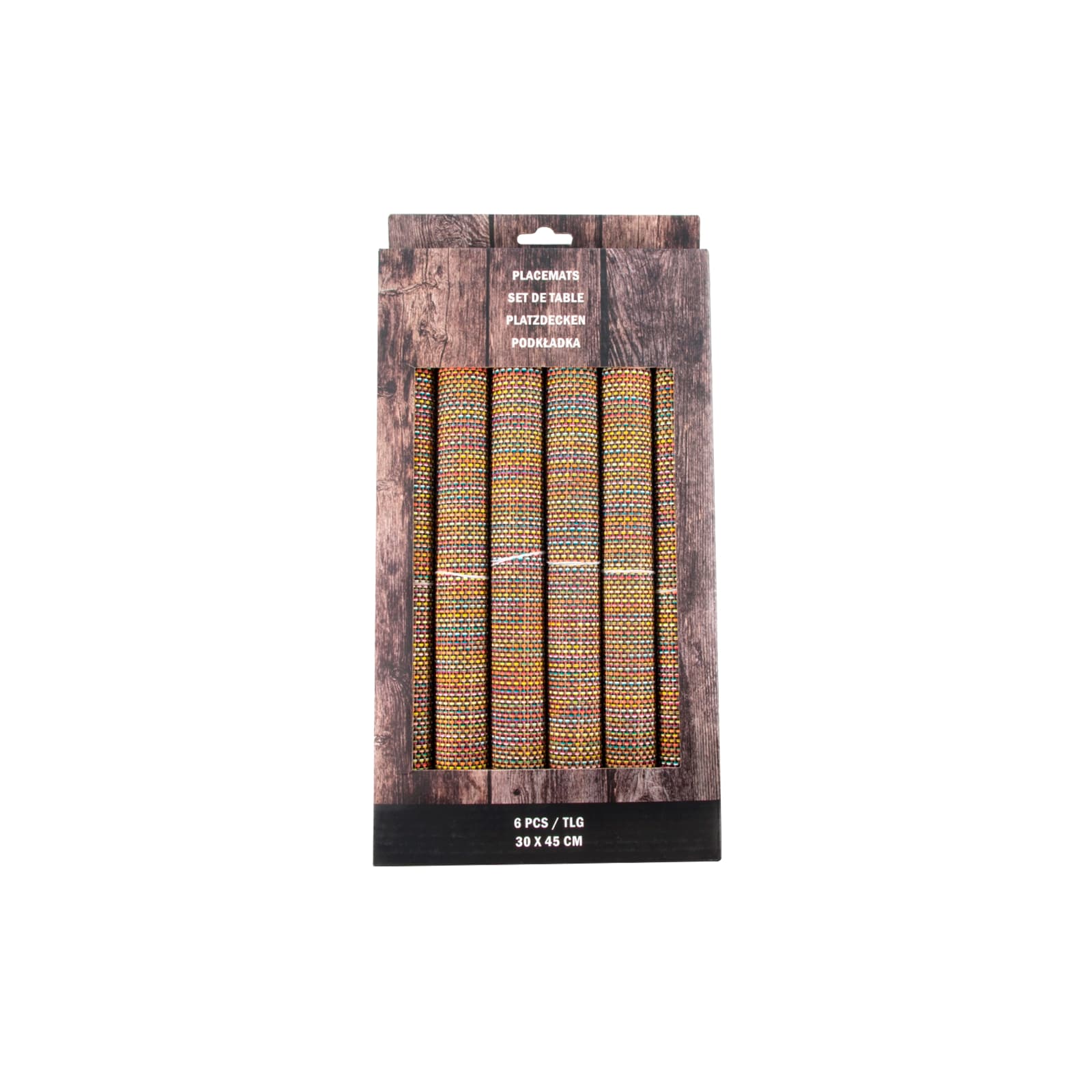 neuetischkultur Tischset 6er Set Platzset aus Polyester 