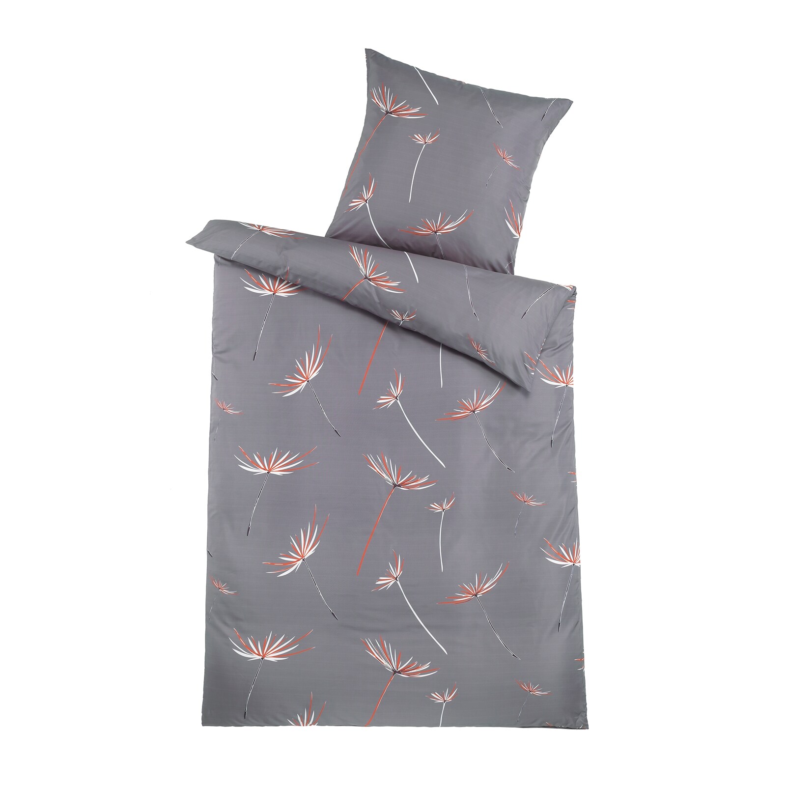 HTI-Living Mikrofaser Bettw&auml;sche 2 teilig 80 x 80 / 135 x 200 Pusteblume 