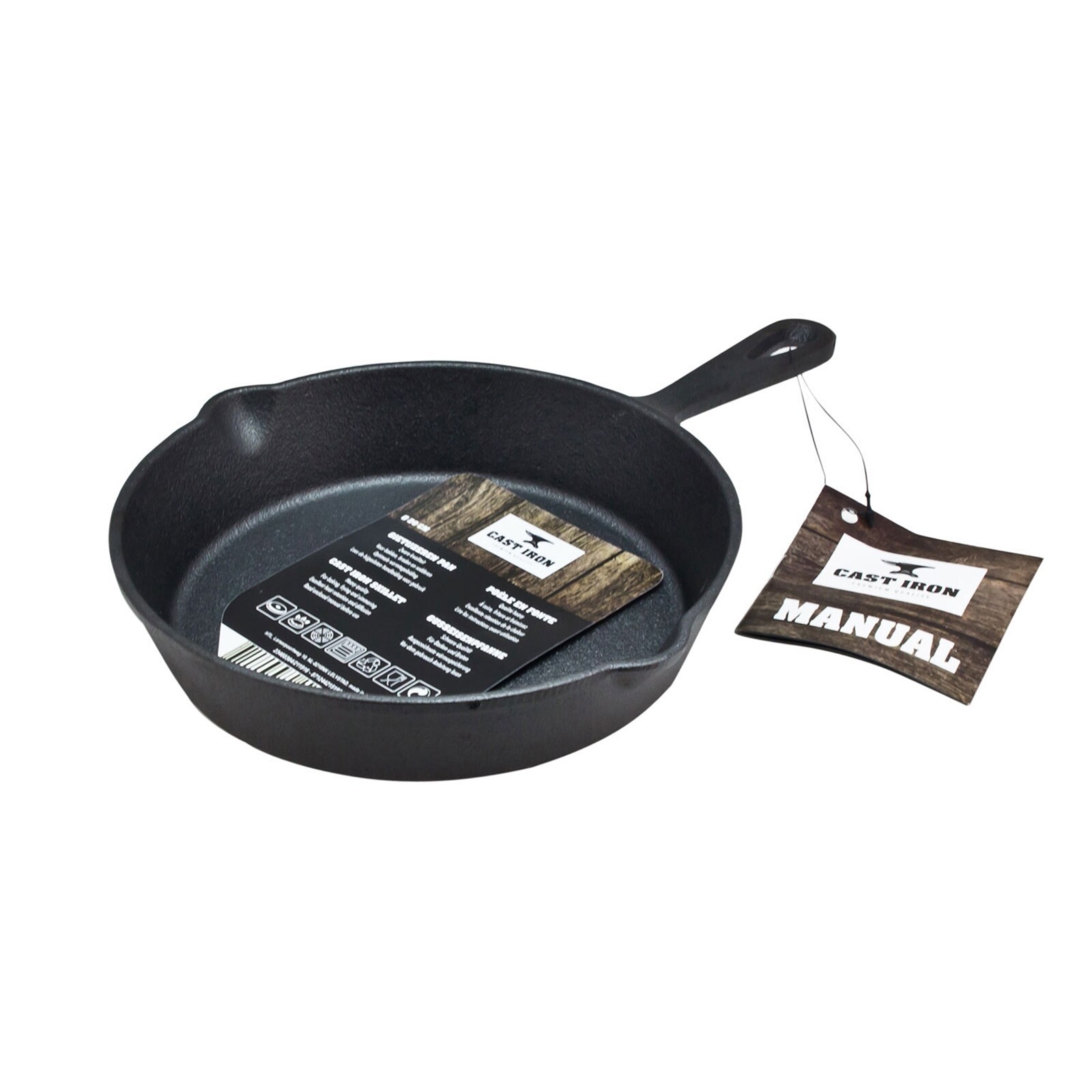 HTI-Living Bratpfanne Gusseisen 