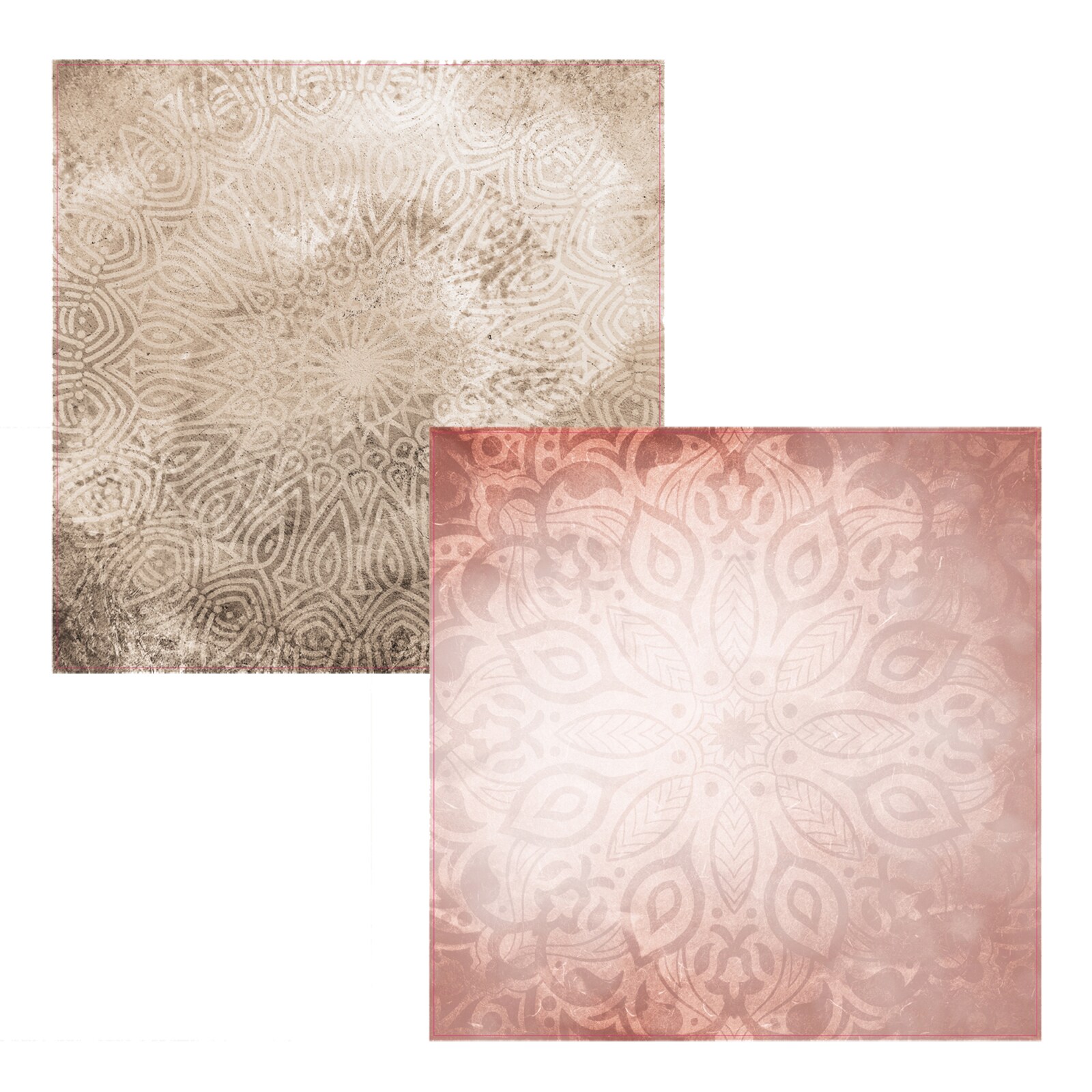HTI-Living Wandbilder 2er Set Mandala 