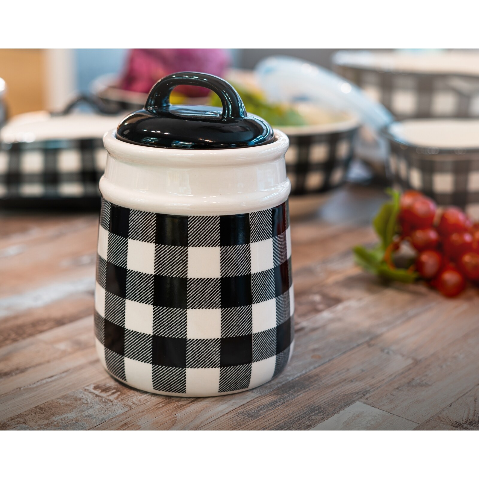 neuetischkultur Lebensmitteldose im Landhausstil 11 x 16 cm Squares 