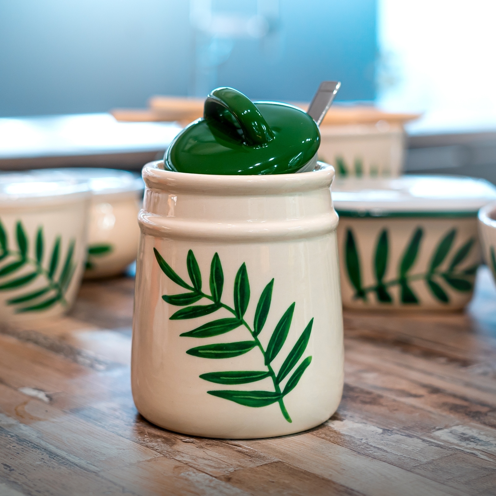 neuetischkultur Lebensmitteldose im Landhausstil 11 x 16 cm Olivenzweig 