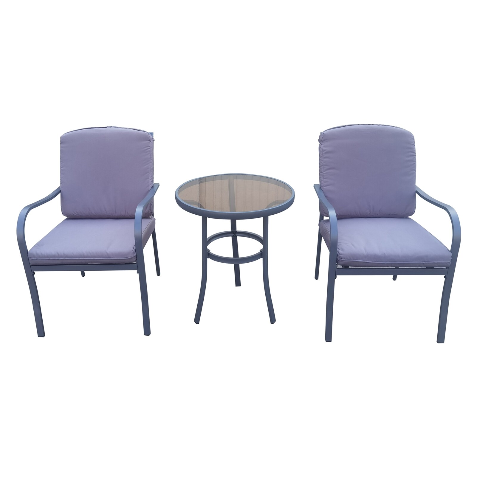 HTI-Living Terrassenm&ouml;bel 3-teilig Nonza Grau 