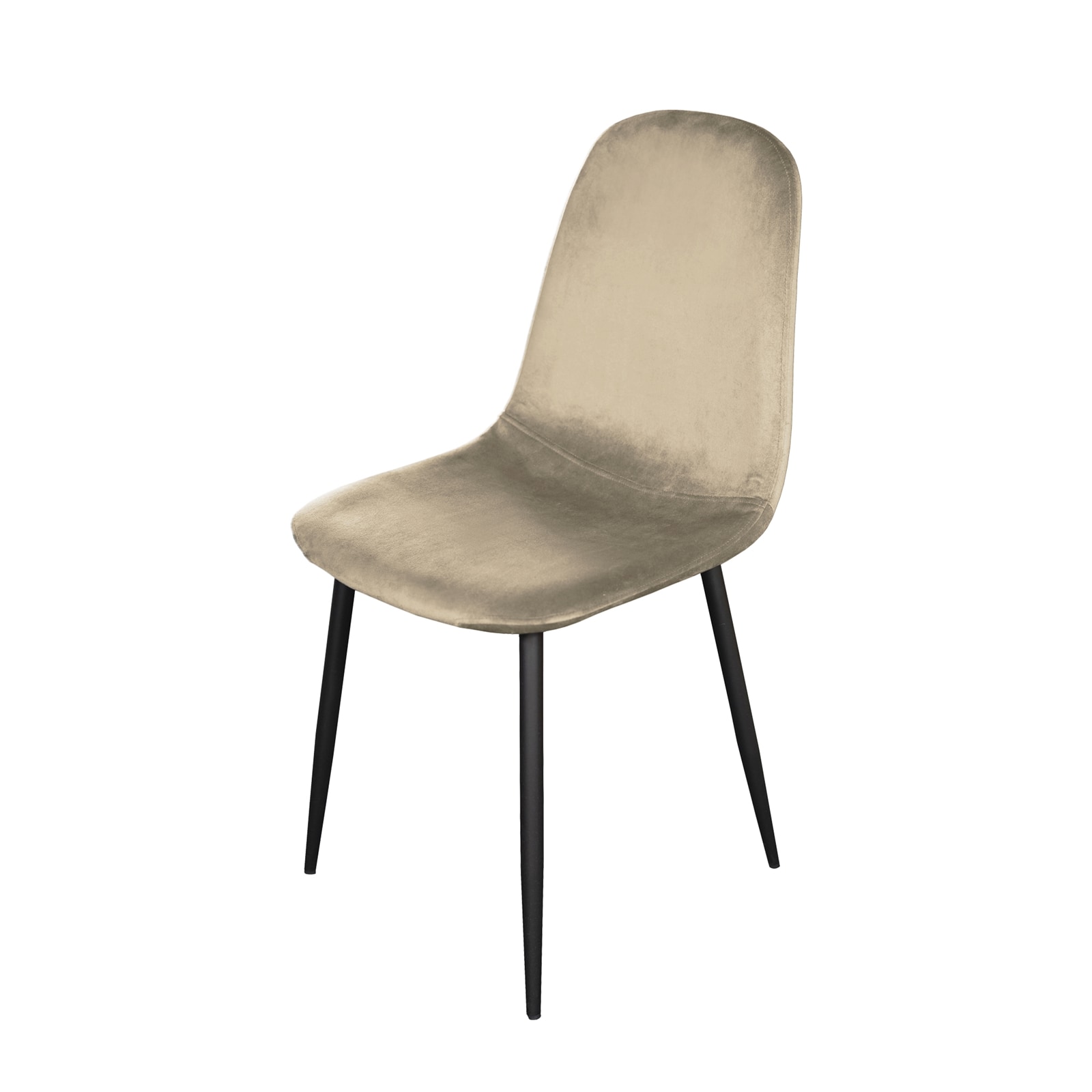 HTI-Living Esszimmerstuhl Samt 1 St&uuml;ck Savannah Creme 