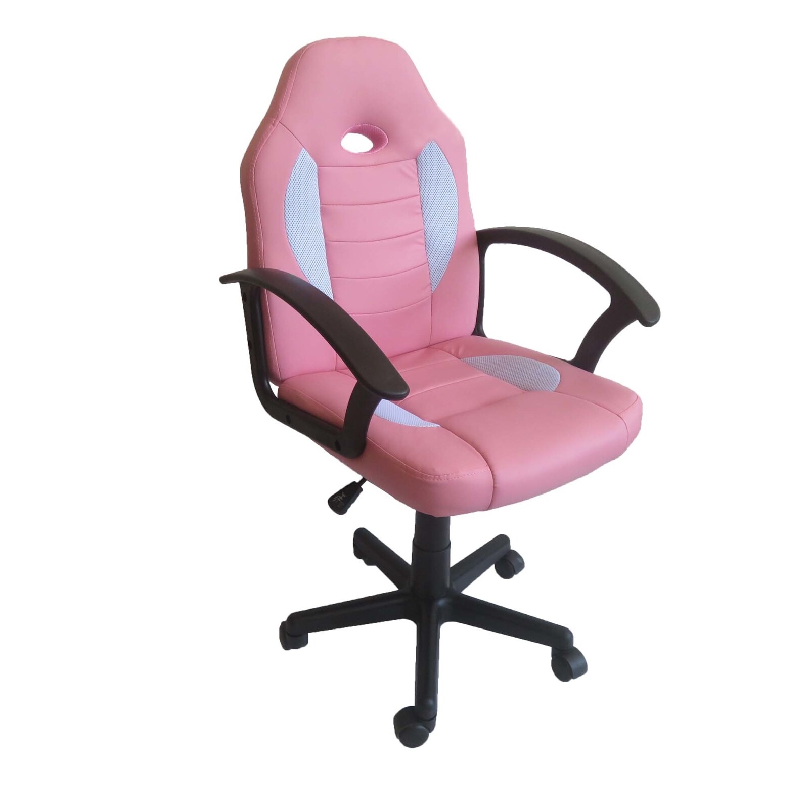 HTI-Living Schreibtischstuhl Junior h&ouml;henverstellbar ergonomischer Drehstuhl Pink 