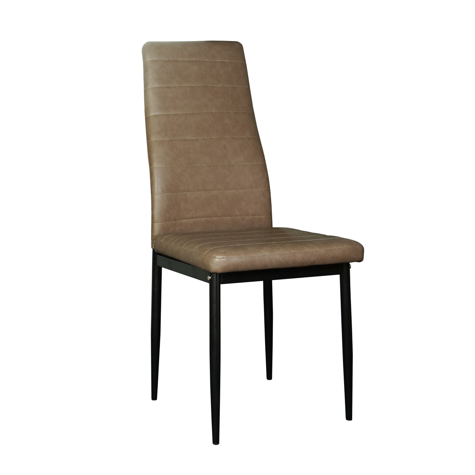 HTI-Living Esszimmerstuhl Kunstleder 1 St&uuml;ck Memphis Antikbraun 