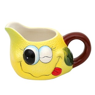 neuetischkultur Milchkännchen mit Gesicht Zitrone 