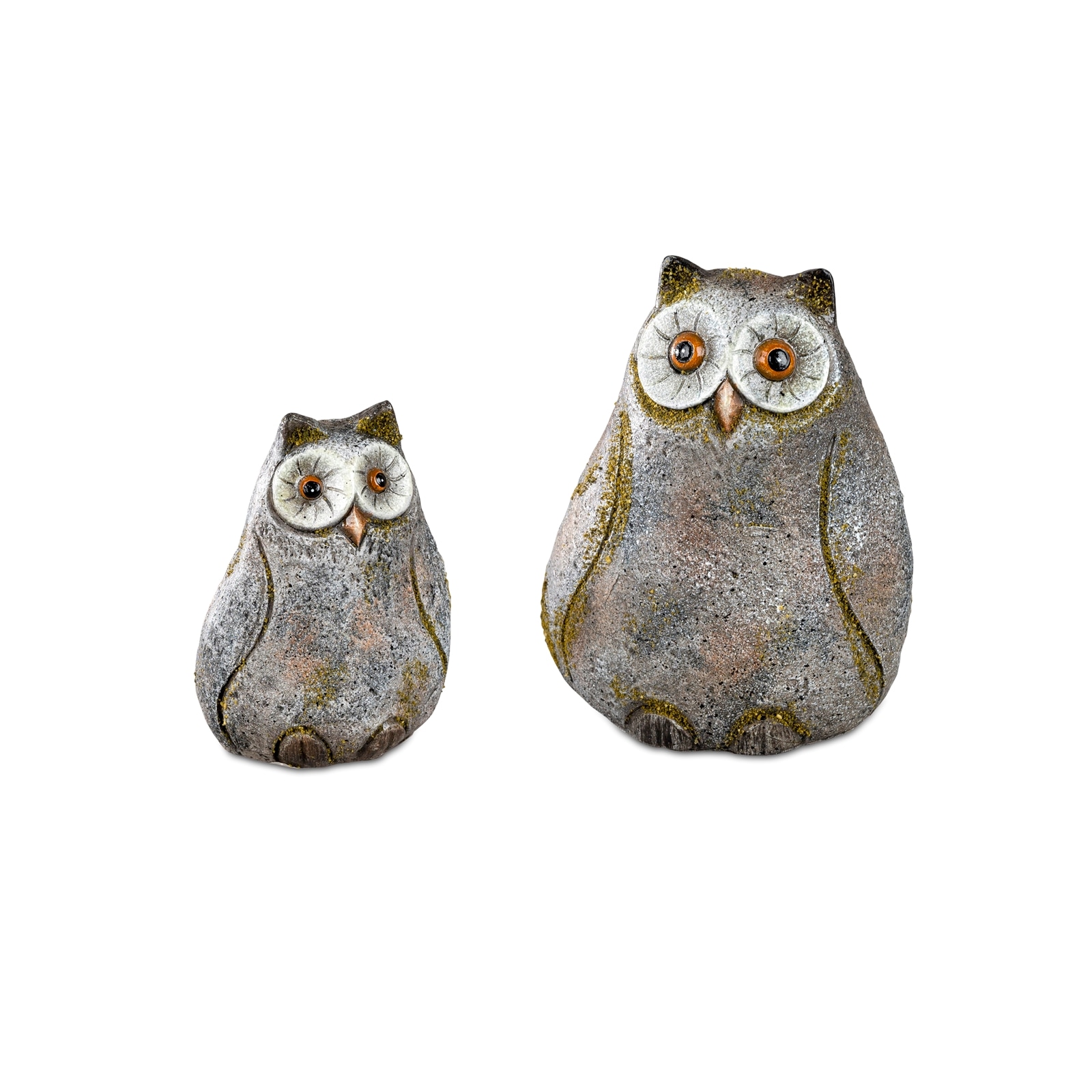 formano Eule 2er Set Rustik 