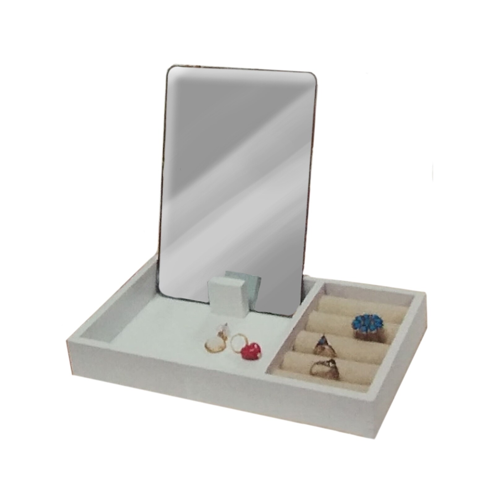 HTI-Living Schmuckaufbewahrung Viola mit Spiegel 