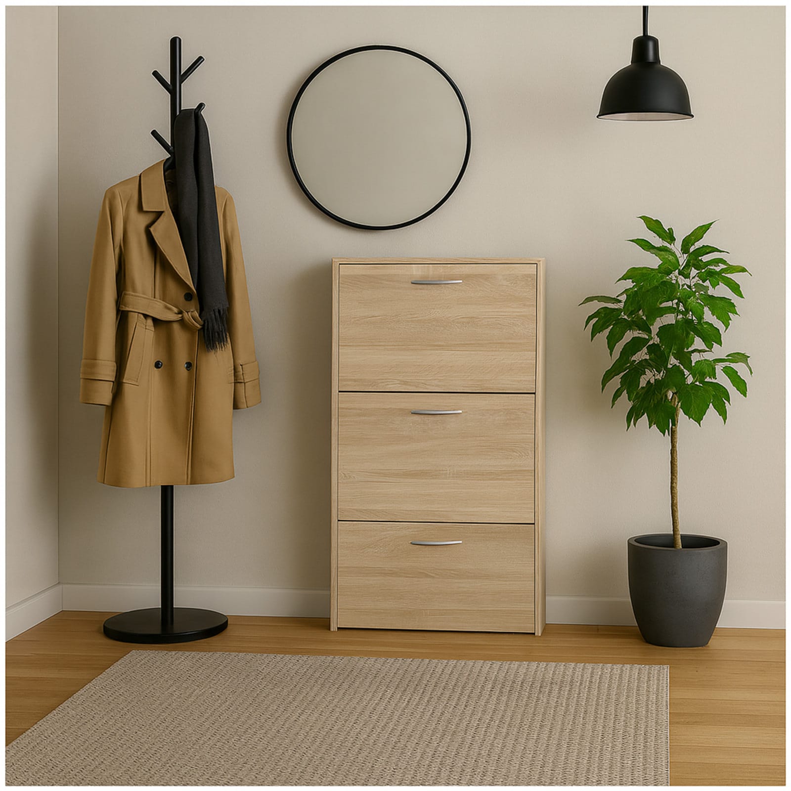 HTI-Living Schuhschrank Thekla Sonoma 