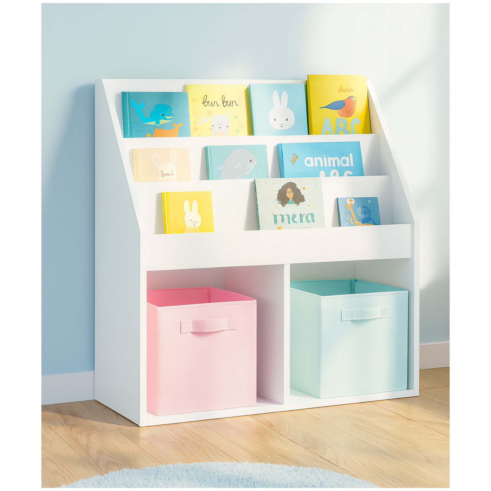 HTI-Living B&uuml;cherregal f&uuml;r Kinderzimmer Thekla Wei&szlig; 
