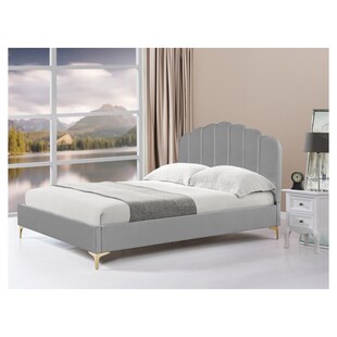 HTI-Living Polsterbett 140 x 200 cm Yoris Grau 