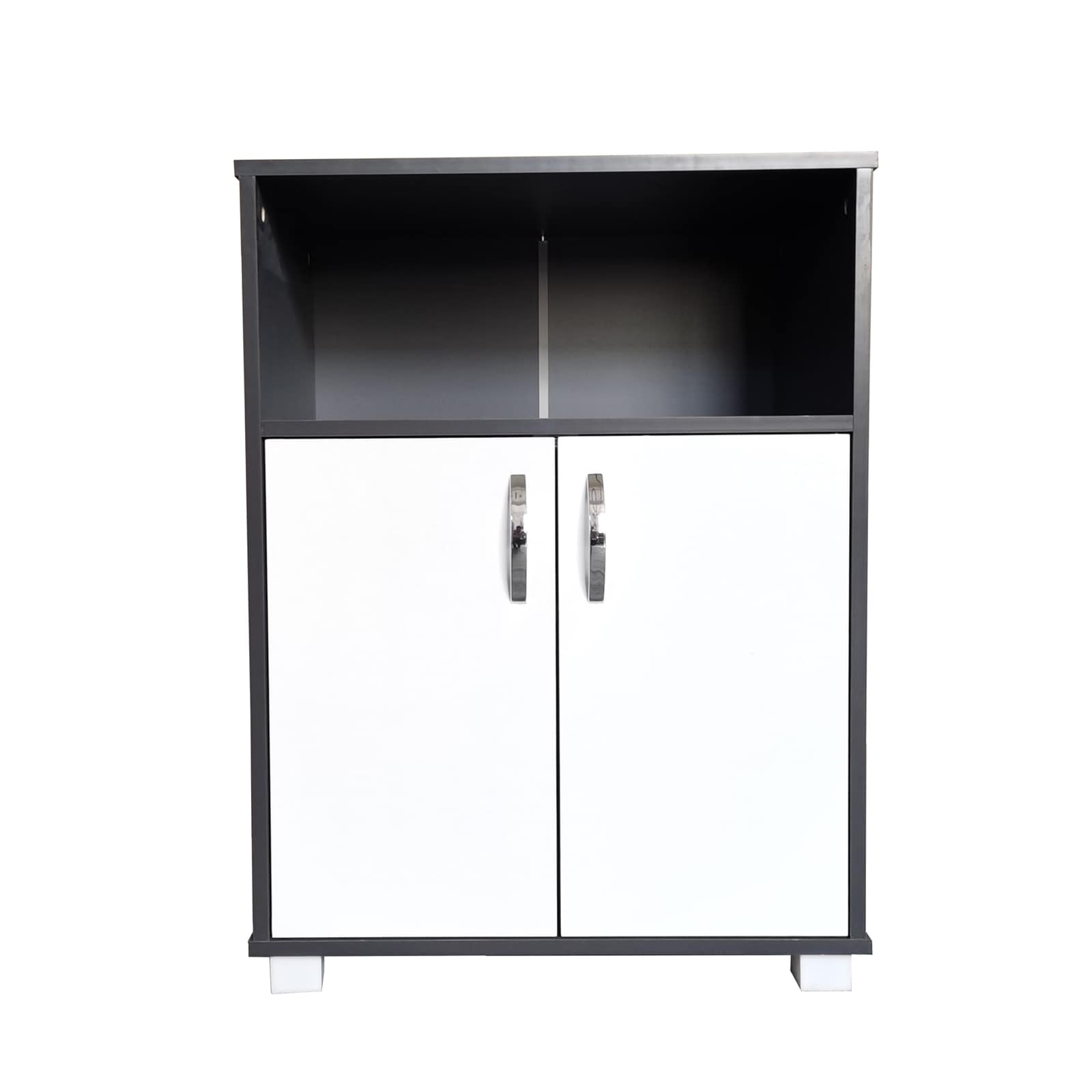 HTI-Living K&uuml;chenschrank Grau/Wei&szlig; Blanca 