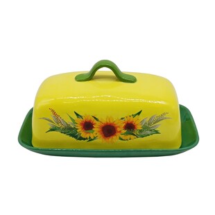 neuetischkultur Butterdosen Sonnenblumen 