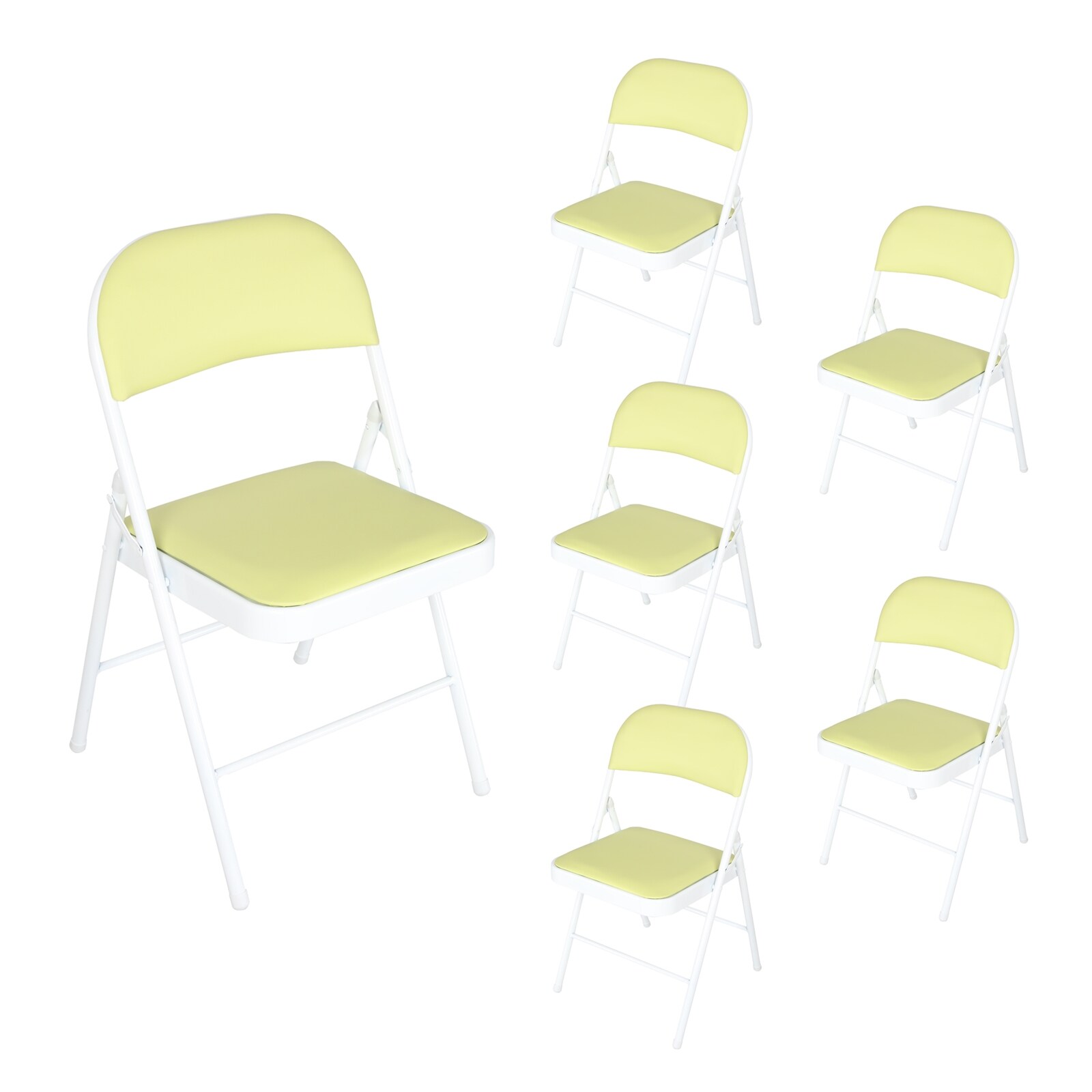 HTI-Living Klappst&uuml;hle 6er Set Wedigo Gr&uuml;n 