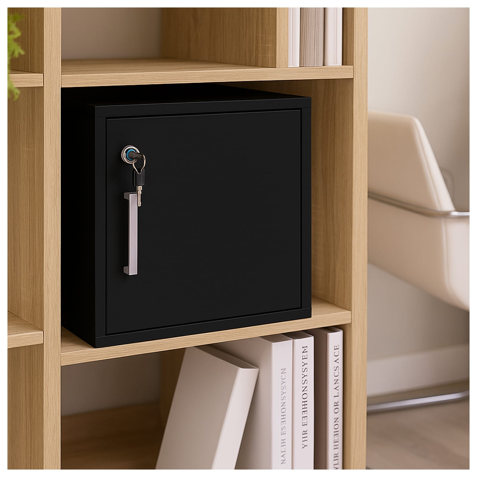 HTI-Living Zimmersafe Malin Schwarz 