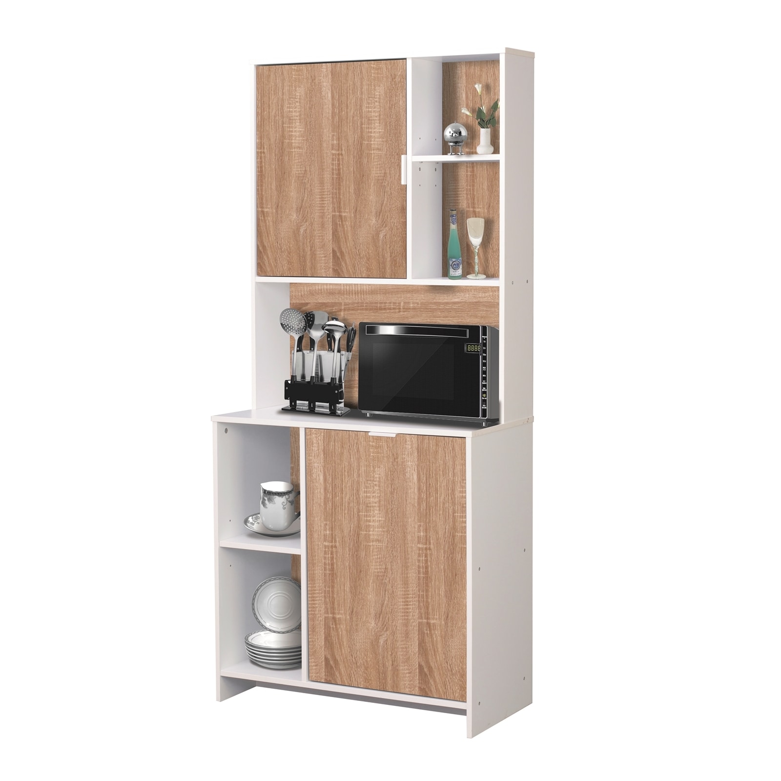 HTI-Living K&uuml;chenschrank Malin Wei&szlig; Sonoma 