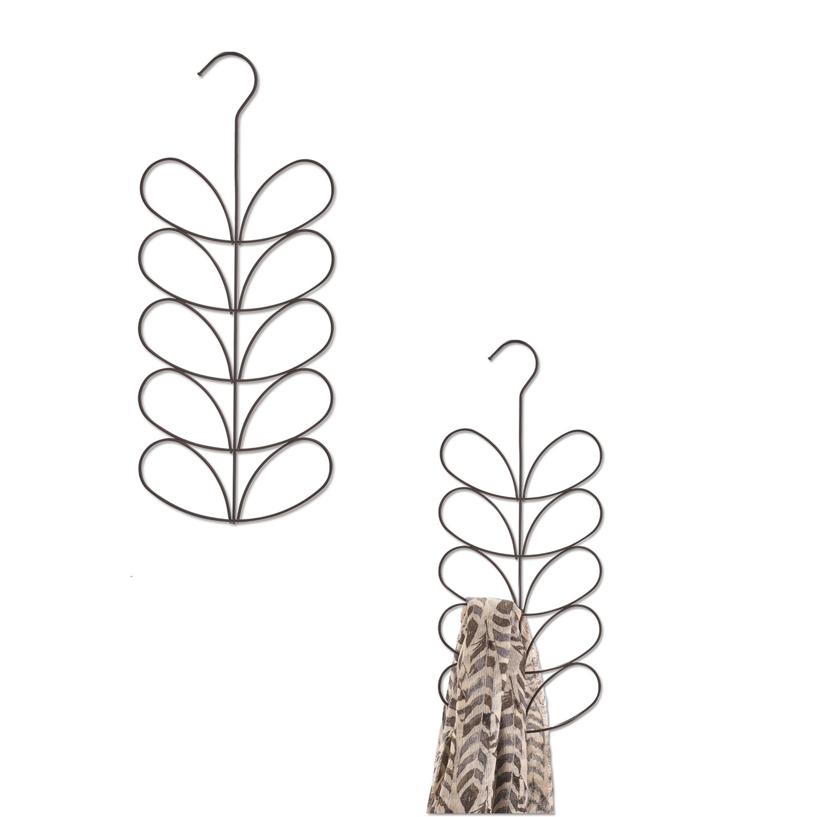 HTI-Living T&uuml;cherhalter 2er Set Kleiderb&uuml;gel 