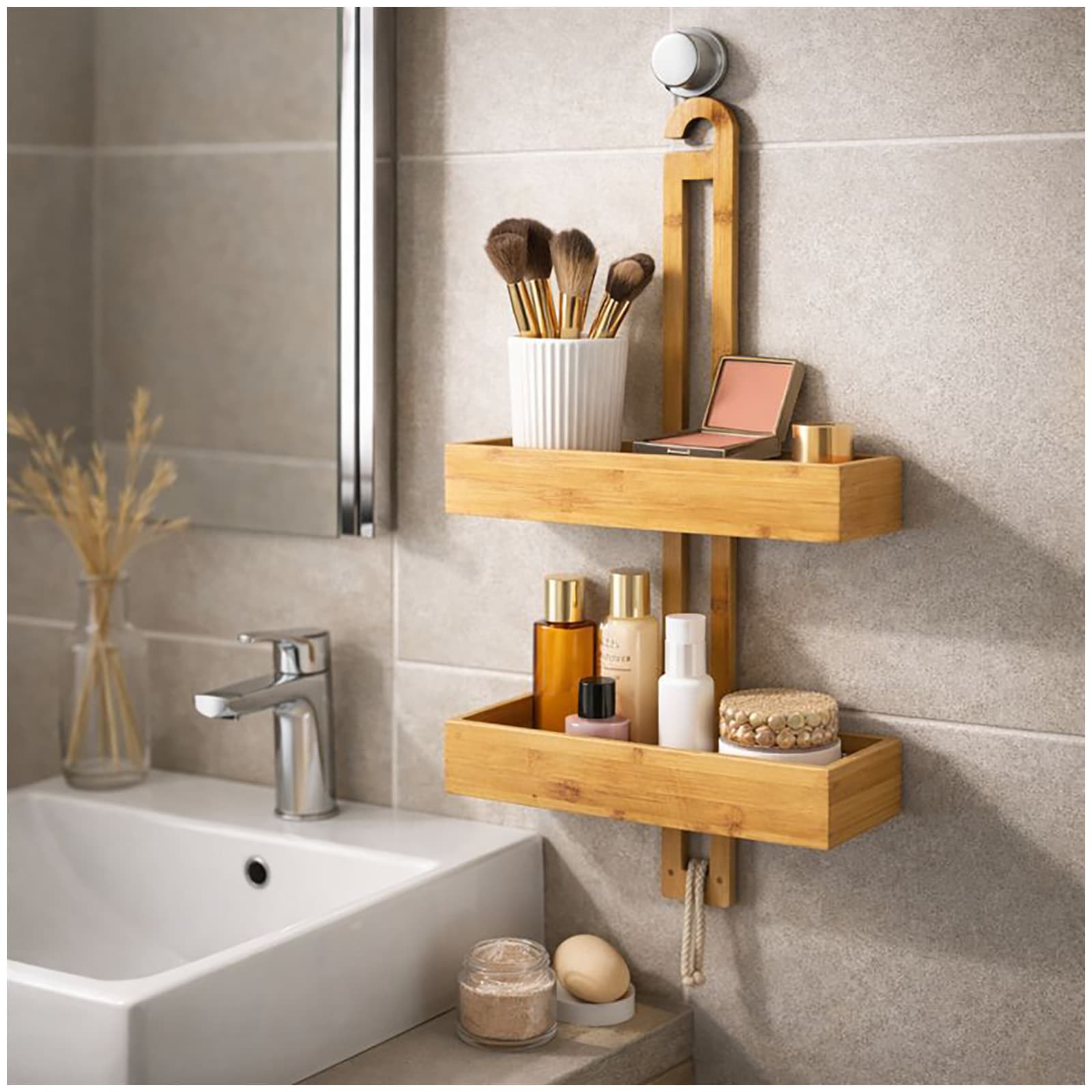 HTI-Living H&auml;ngeregal Holz 