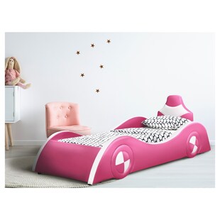 HTI-Living Autobett Pink/Weiß 