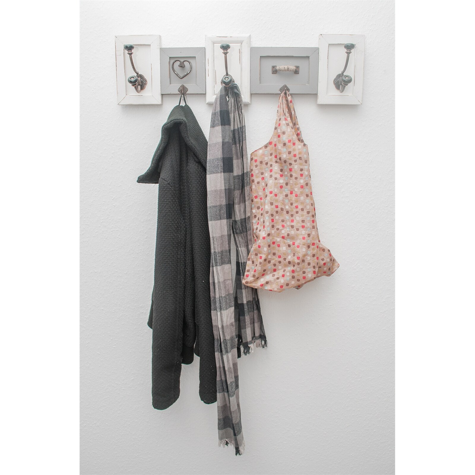 HTI-Living Kleiderhaken Garderobe Vintage 