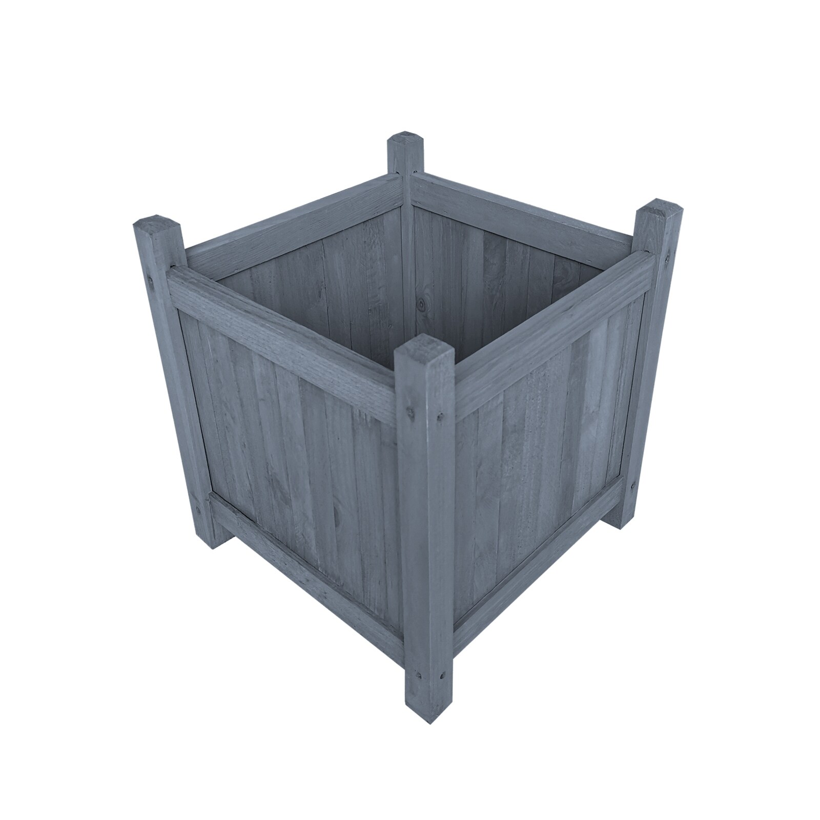 Blumenkasten 36 x 36 cm Grau Heidi