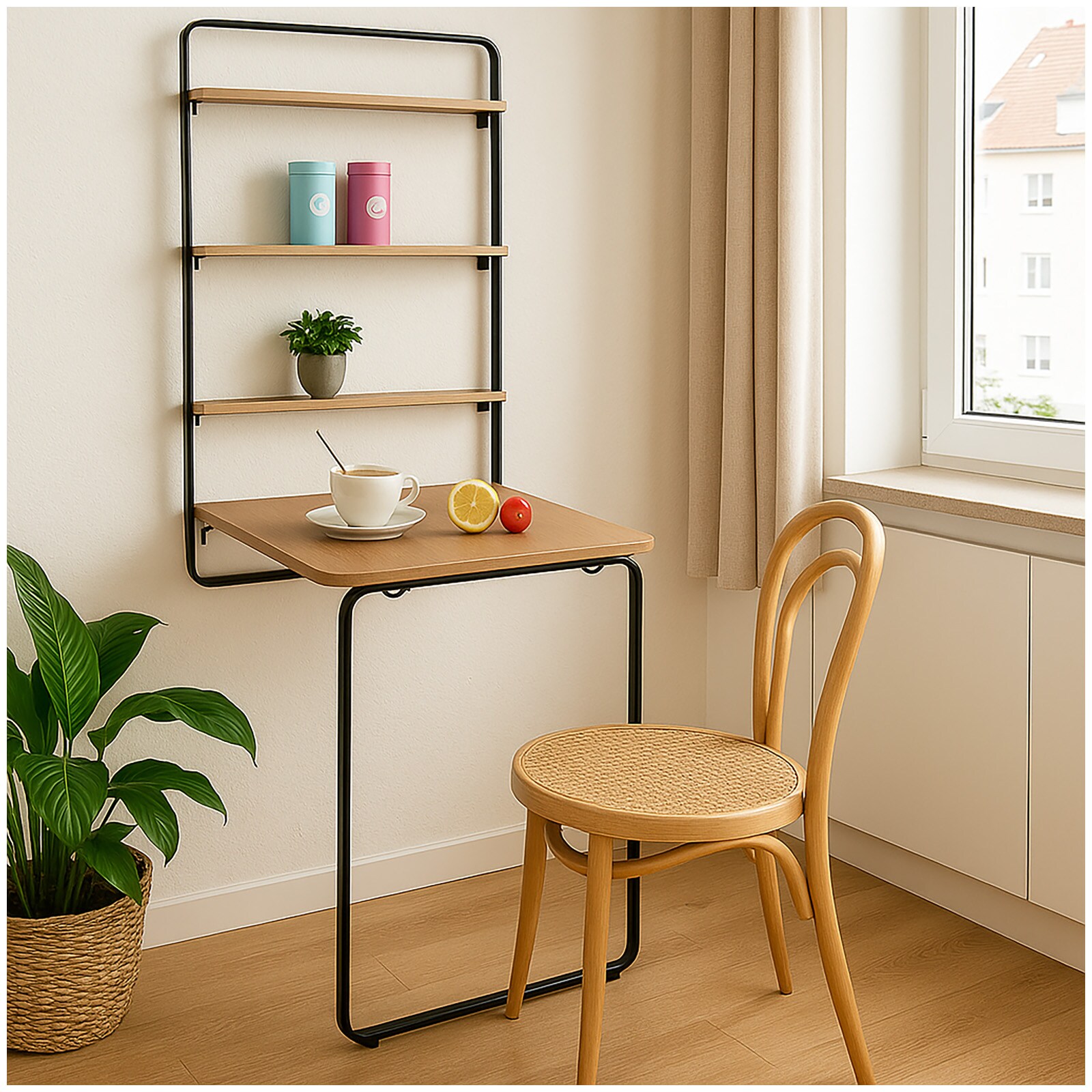 HTI-Living Wandklapptisch 3 in 1 Cora 