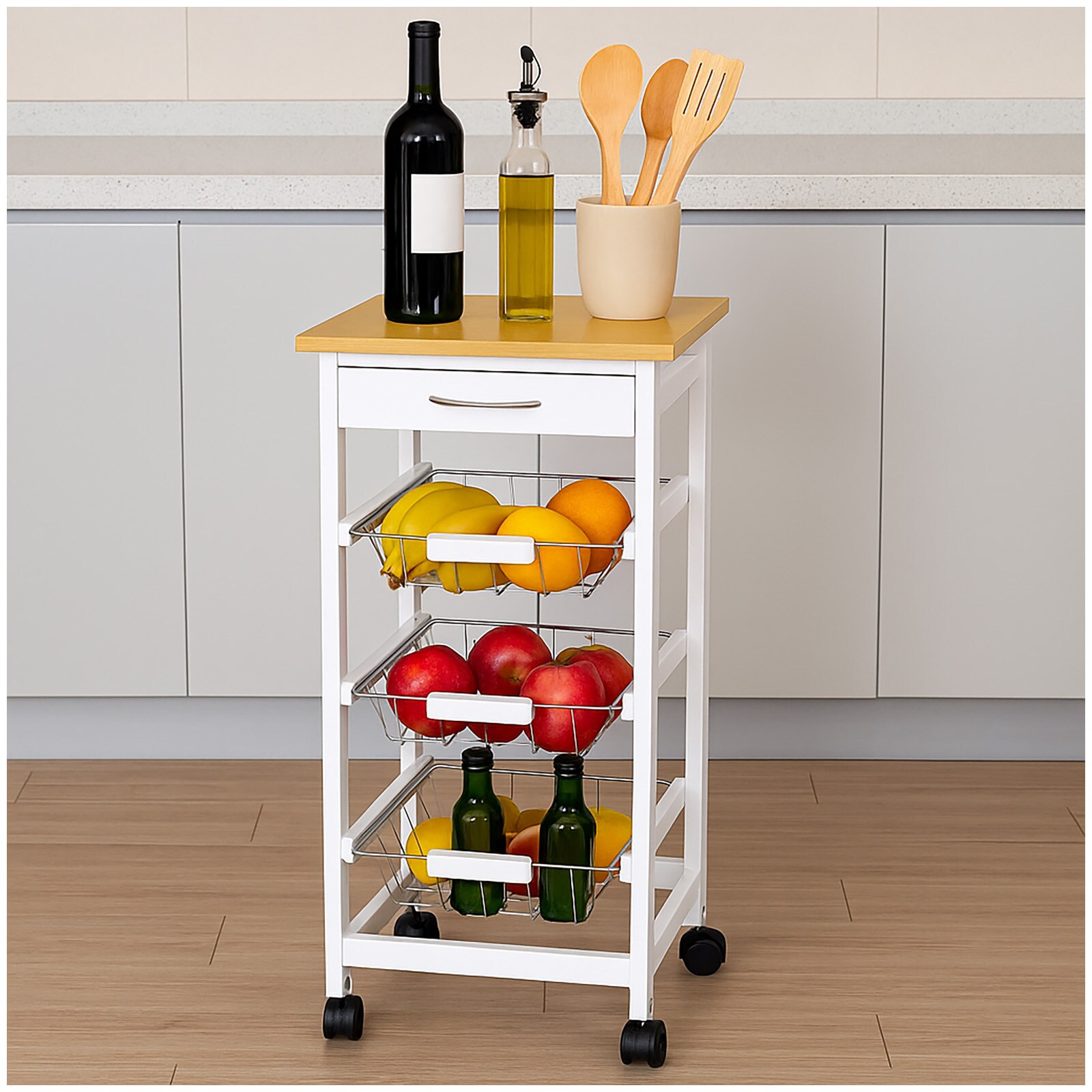 HTI-Living Servierwagen Small Blanca 