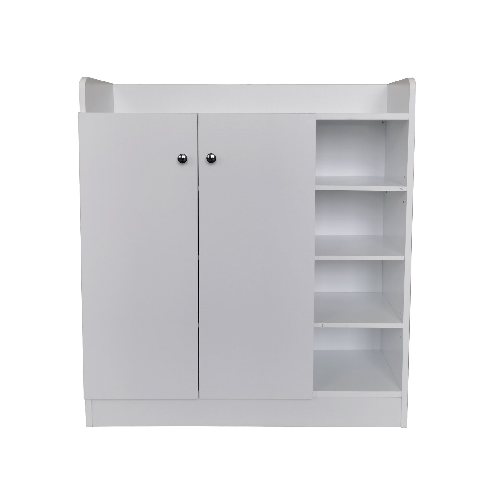 HTI-Living Sideboard mit 8 Regalf&auml;chern Wei&szlig; 