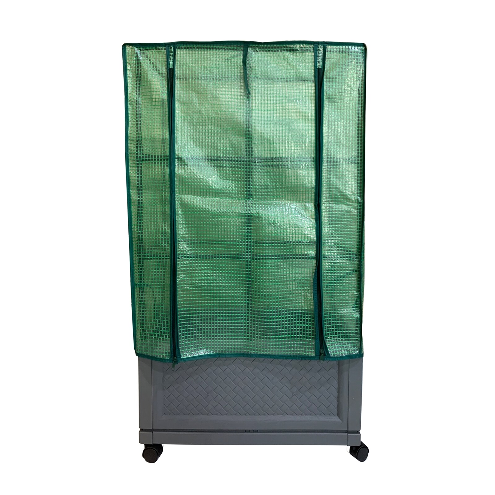 HTI-Living Gew&auml;chshaus 60x30x106 cm mit Rollen 