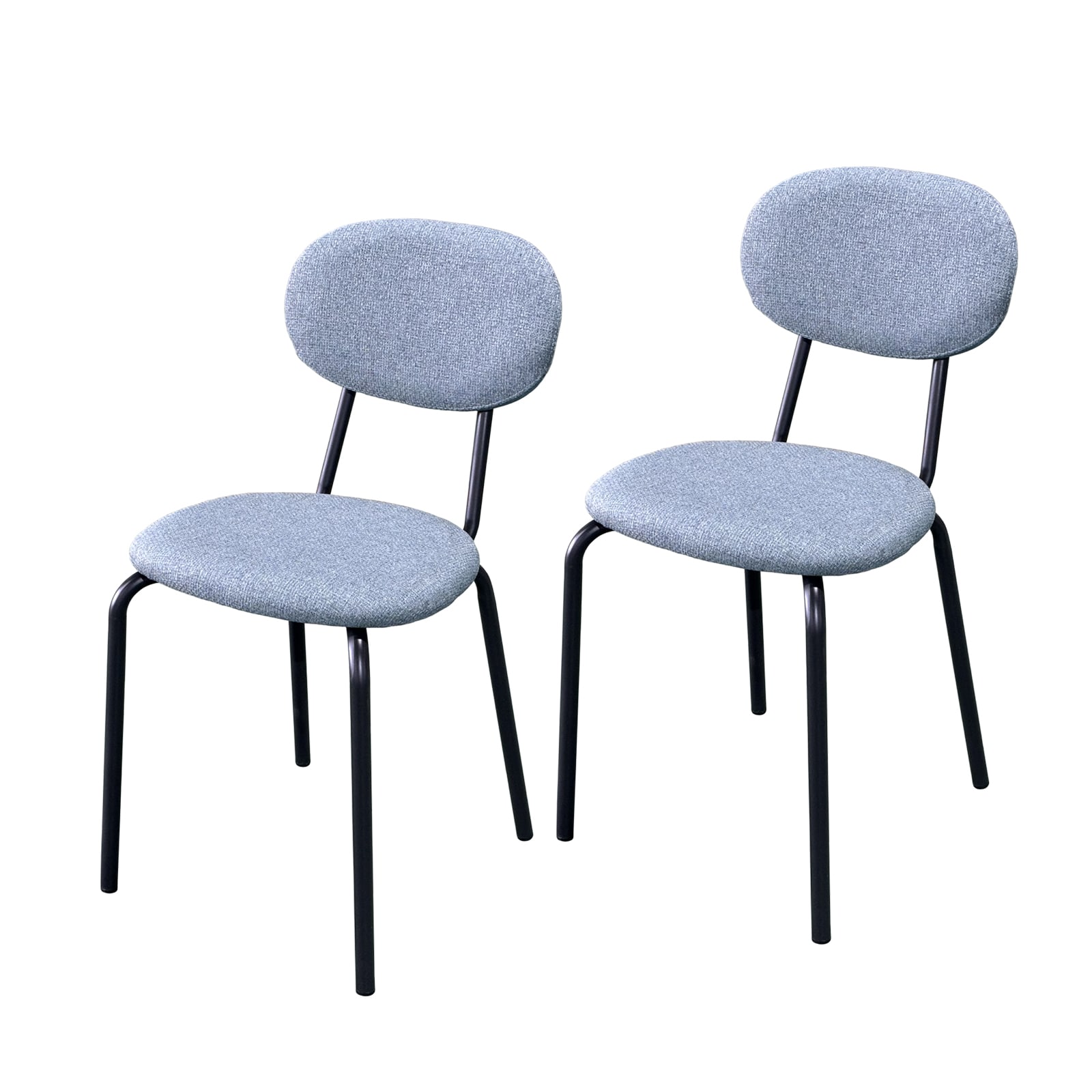 HTI-Living Stuhl Anella Grau 2er-Set 