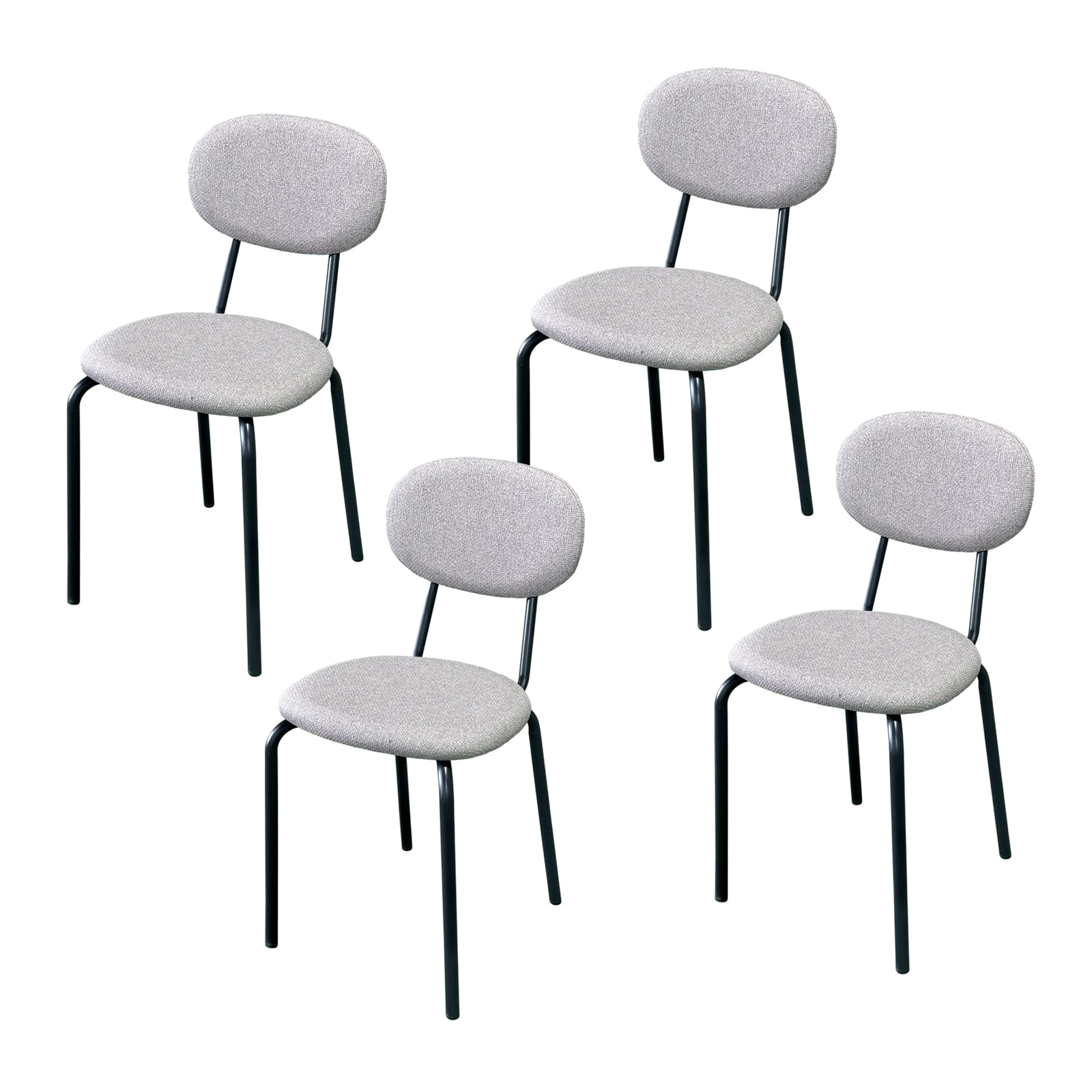 HTI-Living Stuhl Anella Cappucchino 4er-Set 