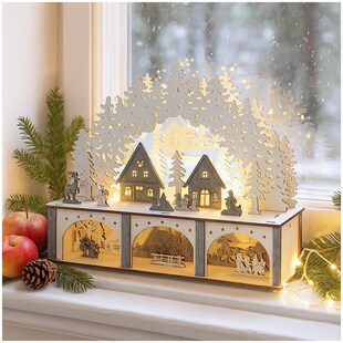 HTI-Living Leuchtbogen Dorfidylle 