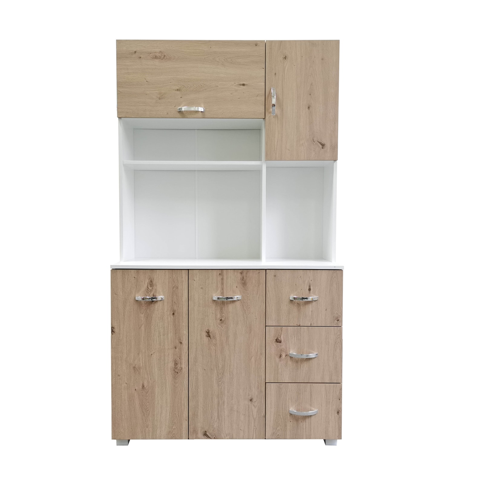 HTI-Living K&uuml;chenschrank Wei&szlig; Artisaneiche Blanca 