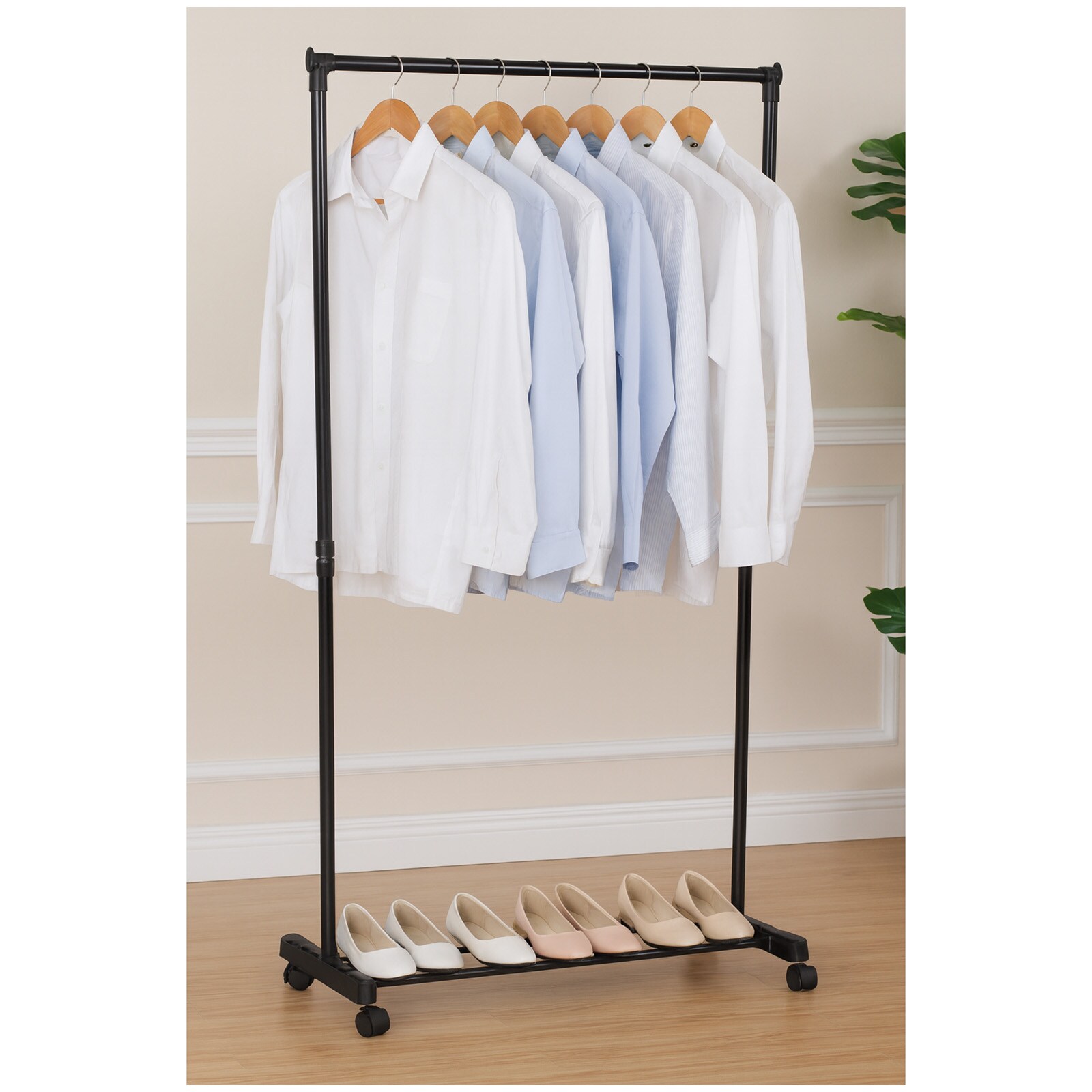 HTI-Living Garderobe mit 4 Rollen Lena 